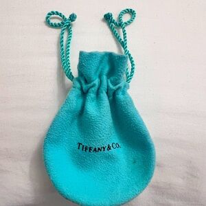 Authentic Tiffany dust bag with drawstring